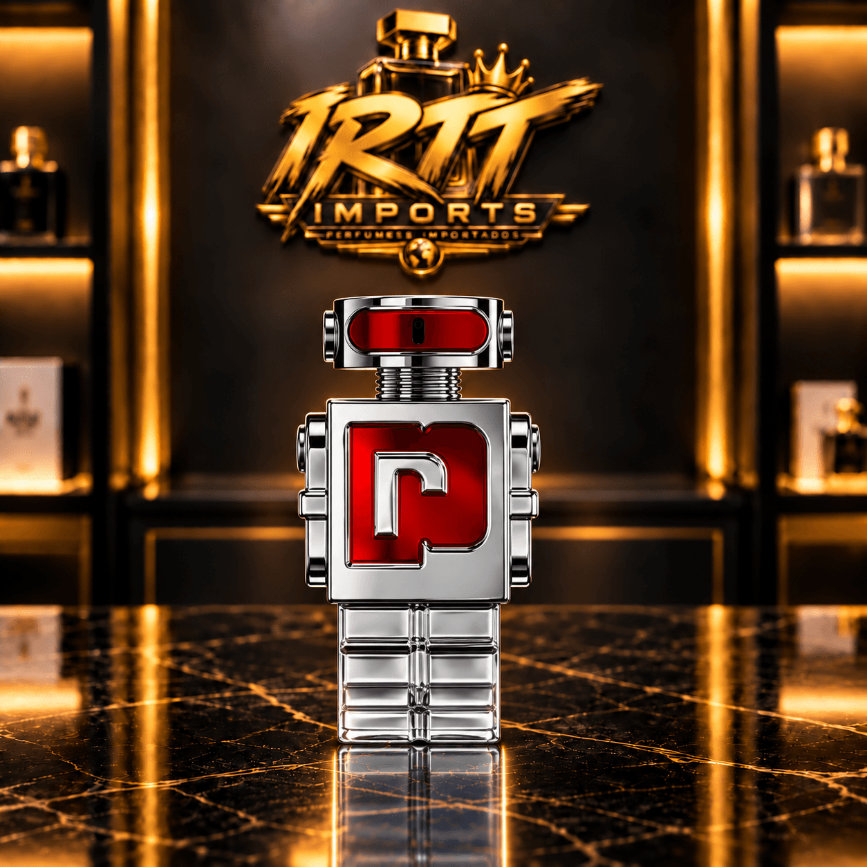 Phantom In Red Rabanne Parfum Elixir - Perfume Masculino